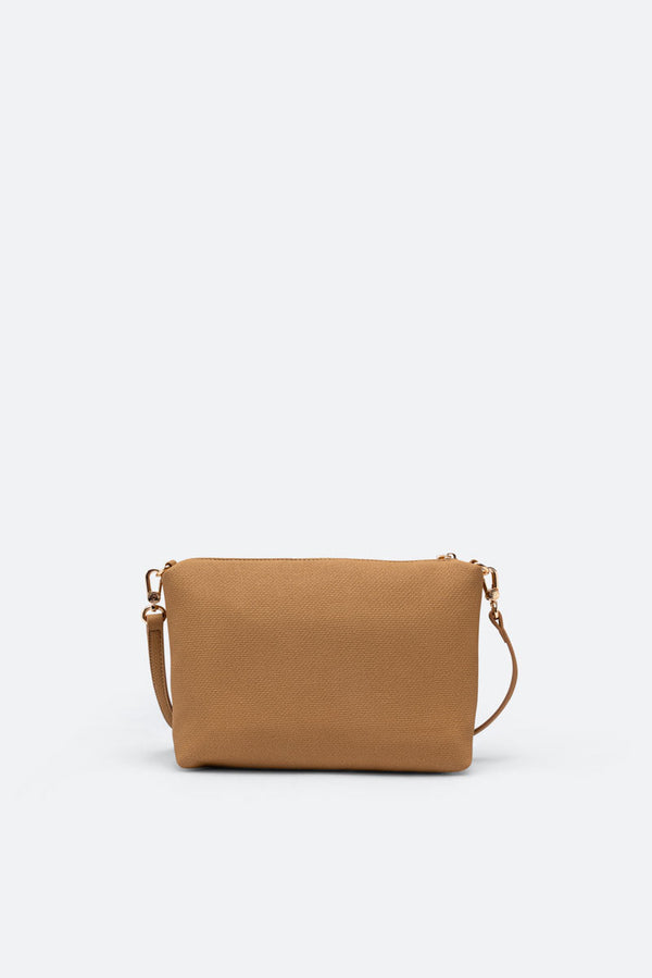 Teodosia Reversible Textuur Schoudertas Leer