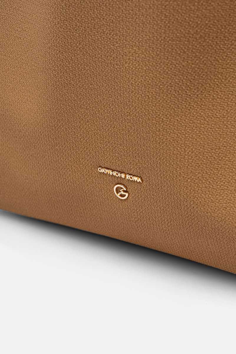 Teodosia Reversible Texture Shoulder Bag Leather