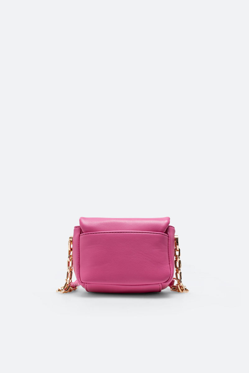 Flap Bag Bow Fuchsia
