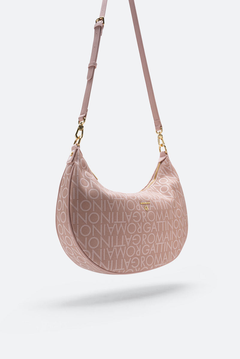 Hobo torba Charlie Pink Medium
