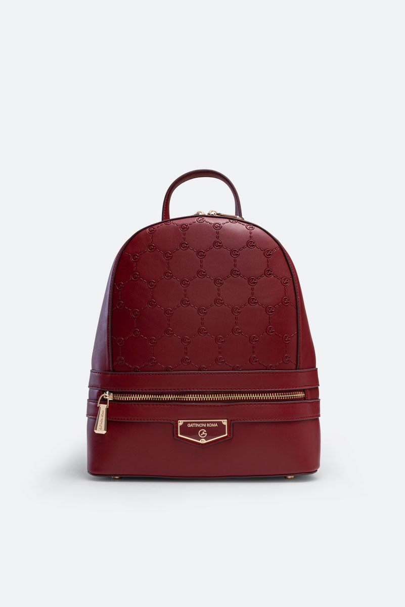 Ada Dark Red Backpack