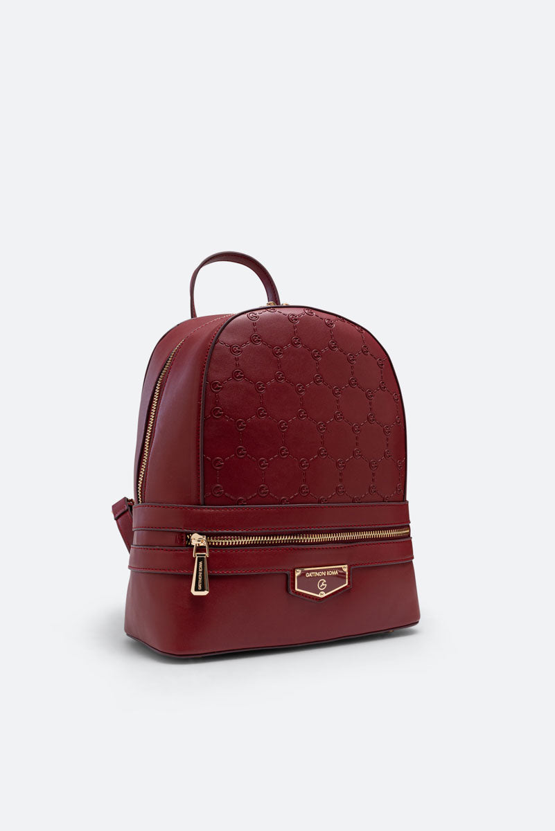 Ada Dark Red Backpack