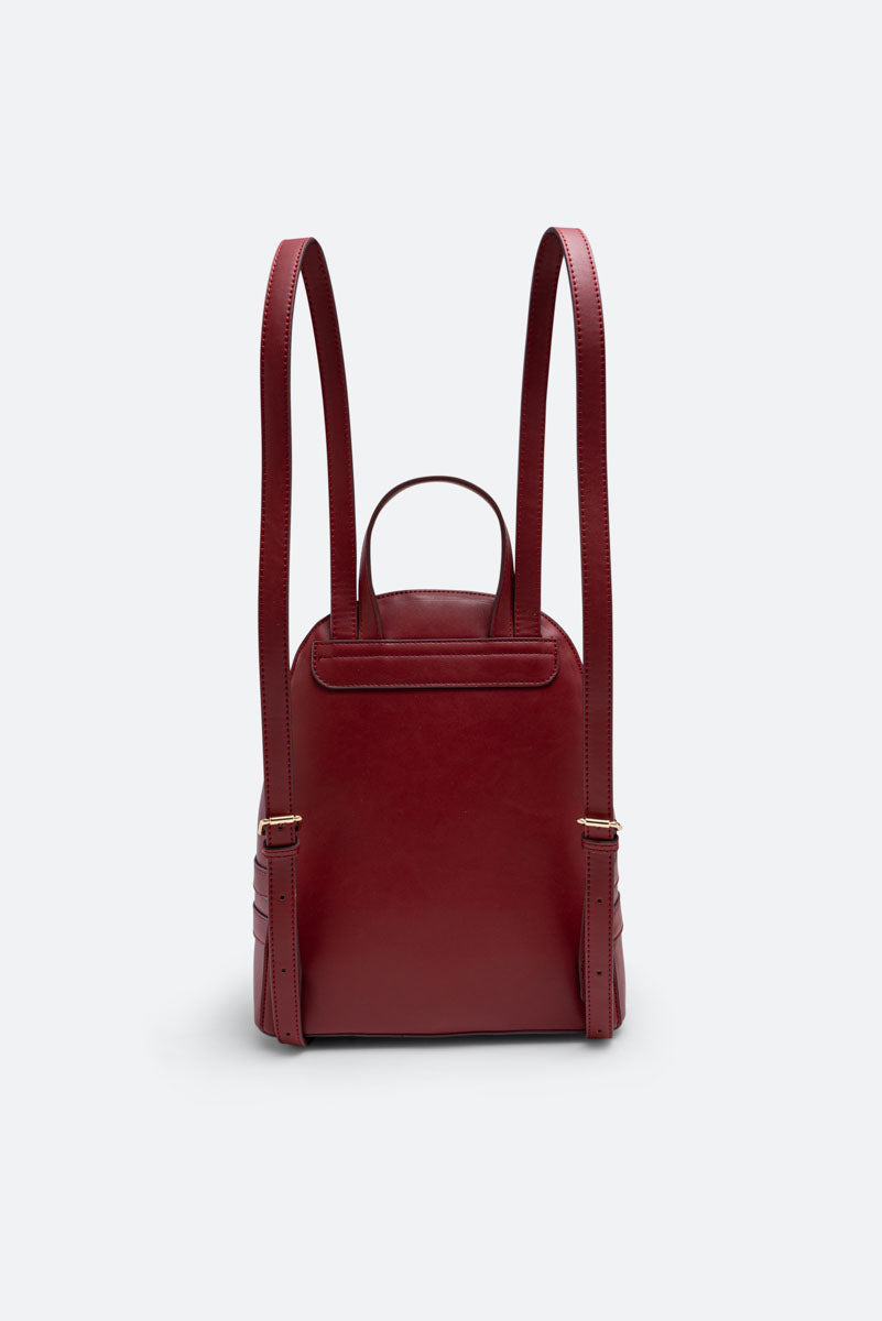 Ada Dark Red Backpack