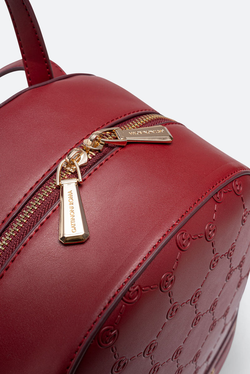 Ada Dark Red Backpack