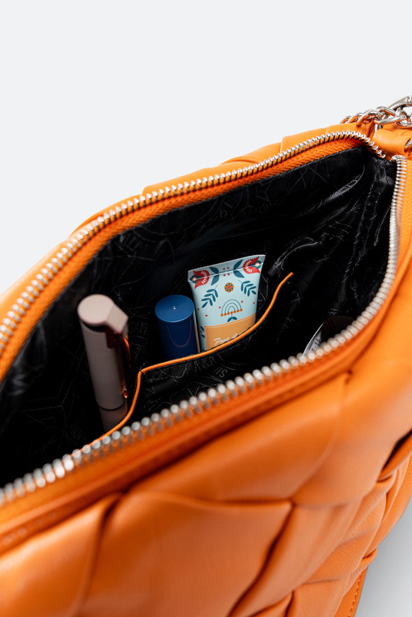 Orange Couture Clutch