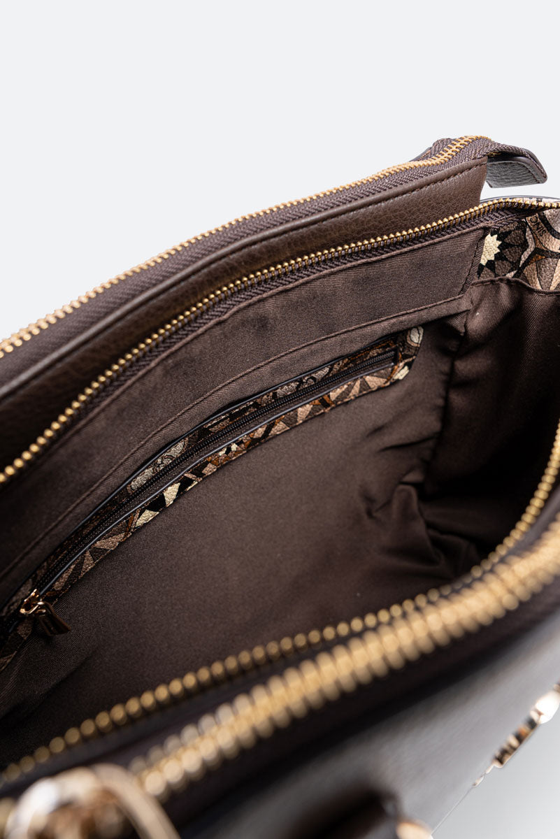 Denise Brown Handbag