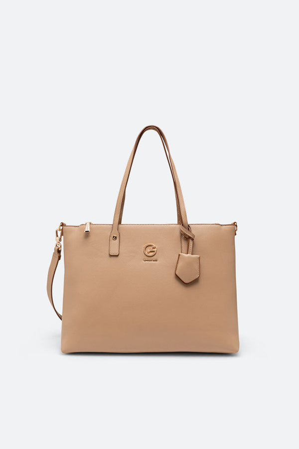 Denise Soft Natural Shoulder Bag