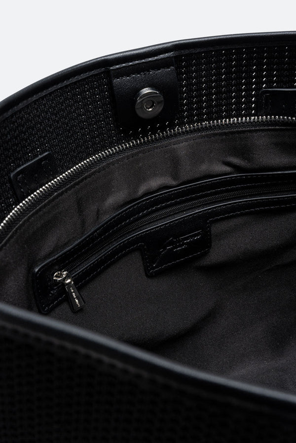 Nadia Black Shopping Bag
