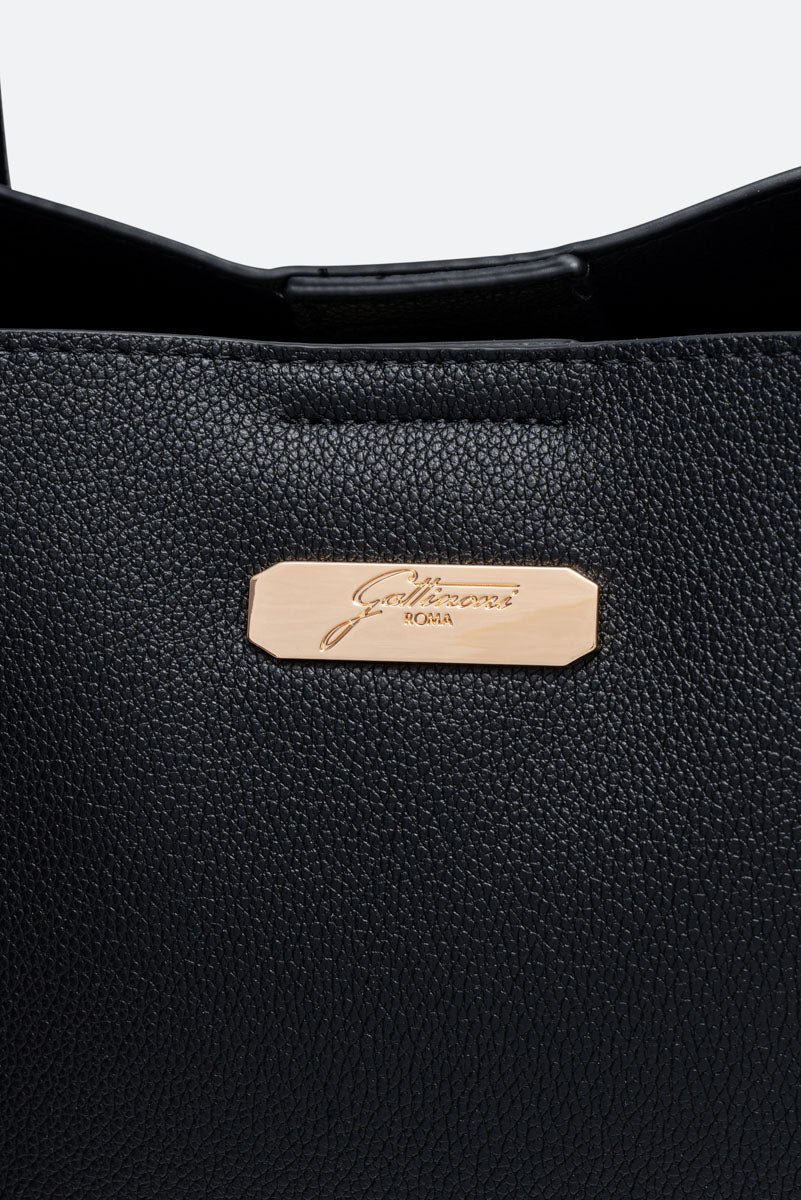 Medium Shopping Roomy Black