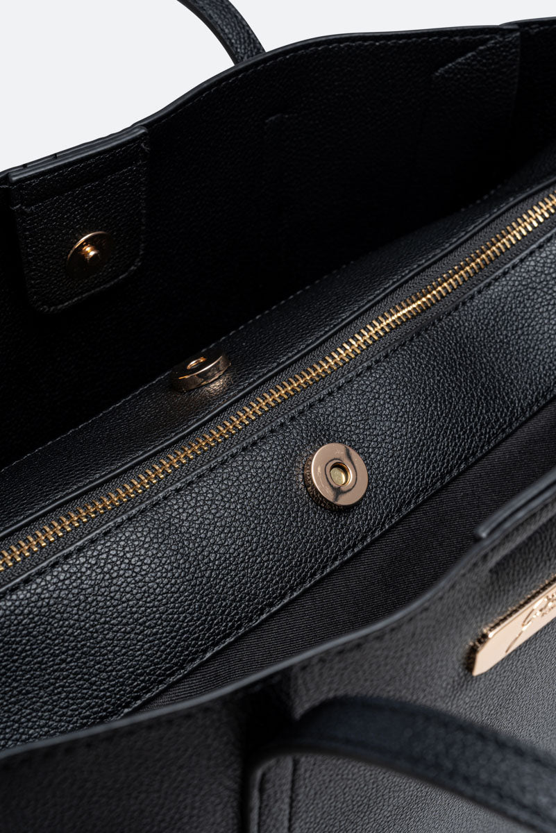 Medium Shopping Roomy Black