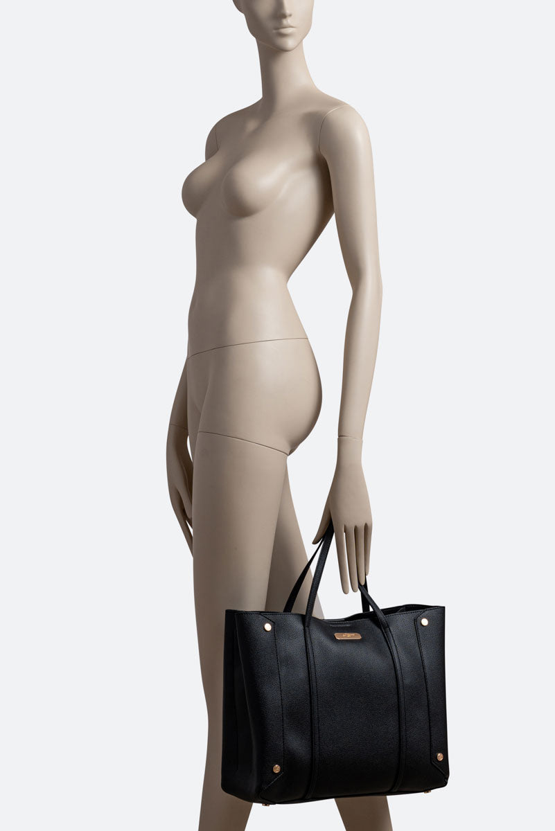 Medium Shopping Roomy Black