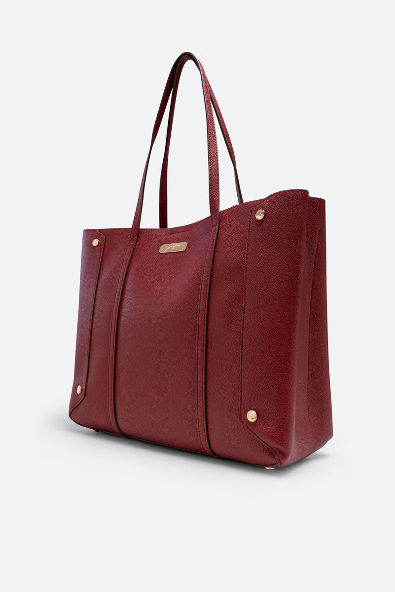 Medium Shopping Roomy Red