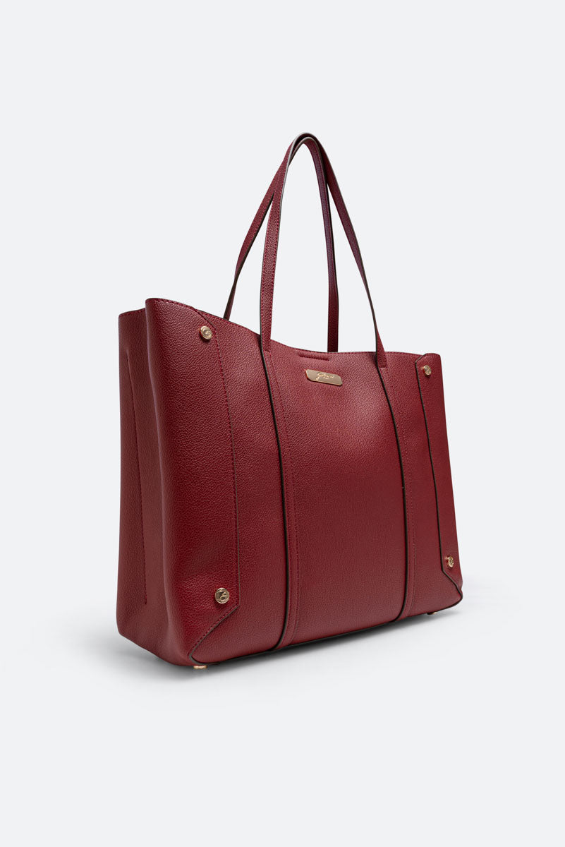 Medium Shopping Roomy Red