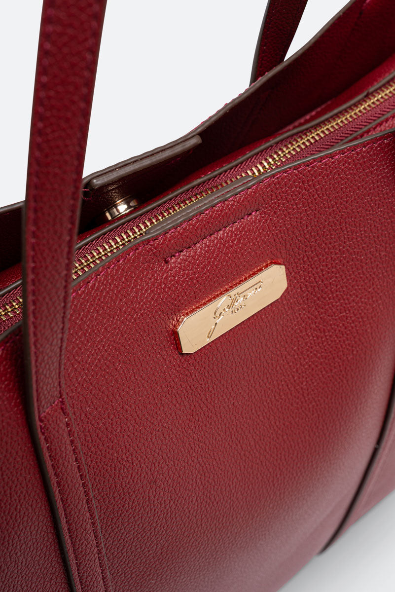 Medium Shopping Roomy Red