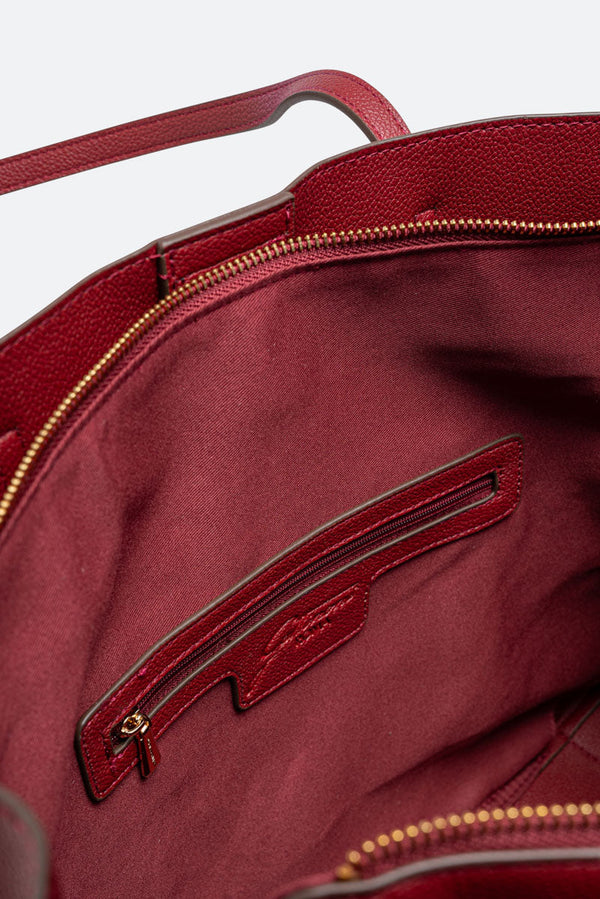 Medium Shopping Roomy Red