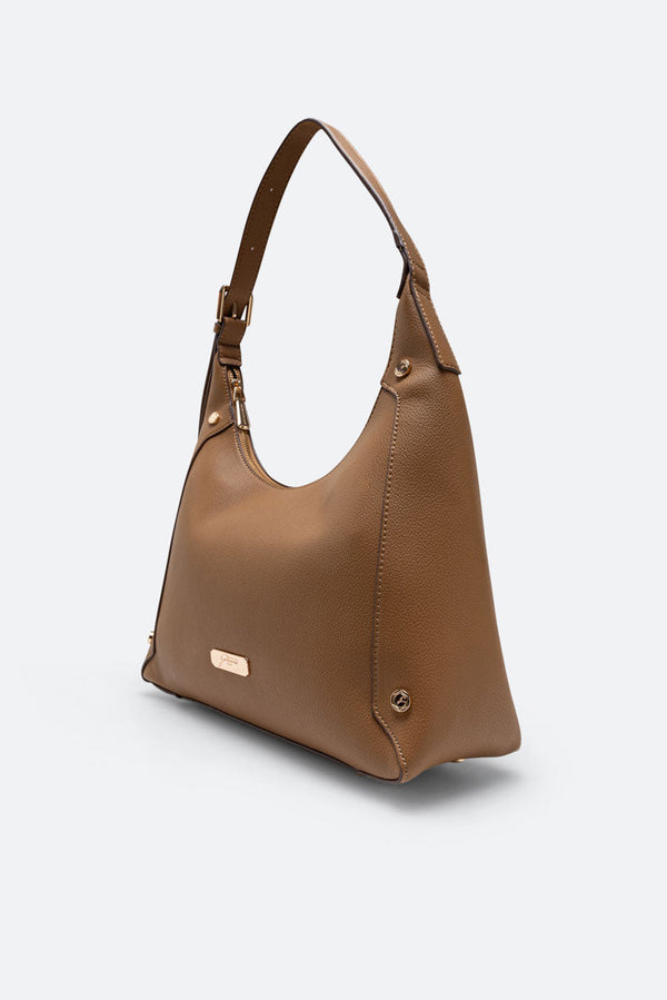 Sac à Épaule Spacieux Noyer