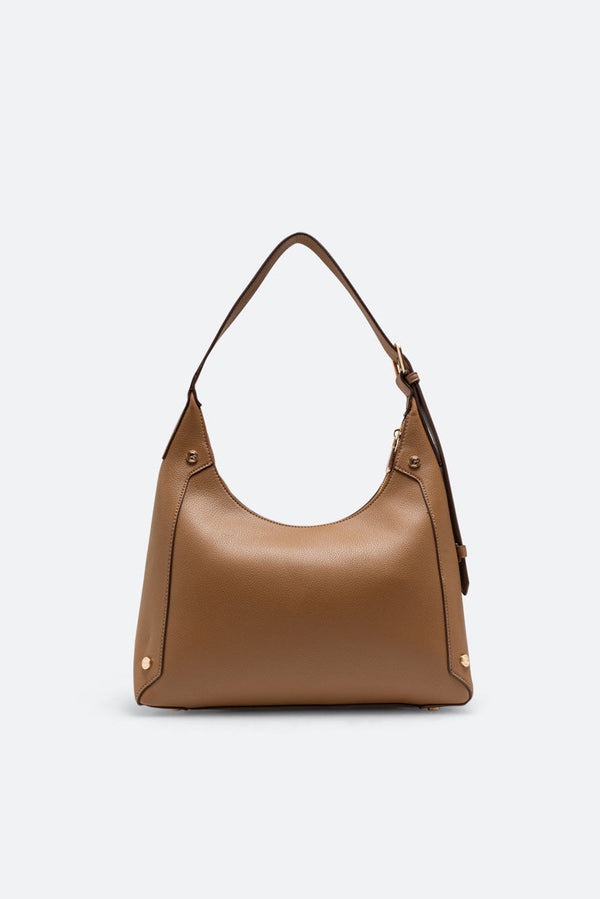 Roomy Shoulder Bag Sofia Walnut