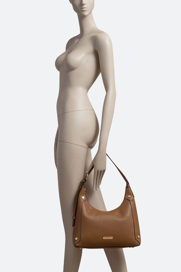 Roomy Shoulder Bag Sofia Walnut