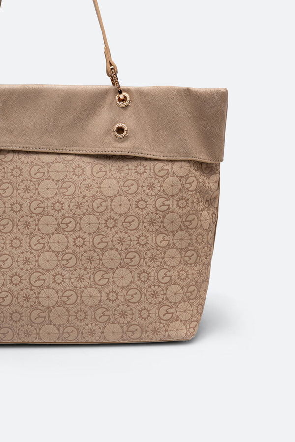 Teodosia Borsa A Spalla Beige