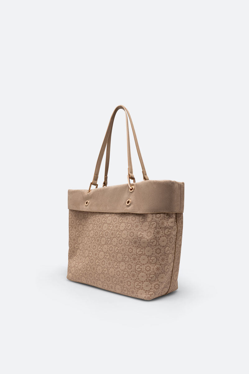 Teodosia Borsa A Spalla Beige