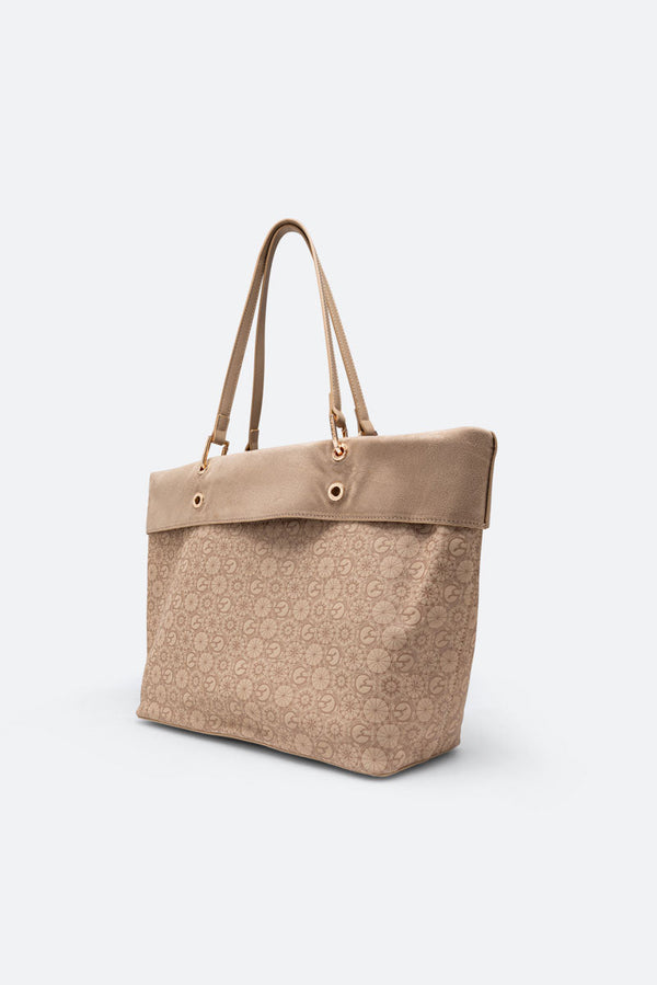 Teodosia Borsa A Spalla Beige