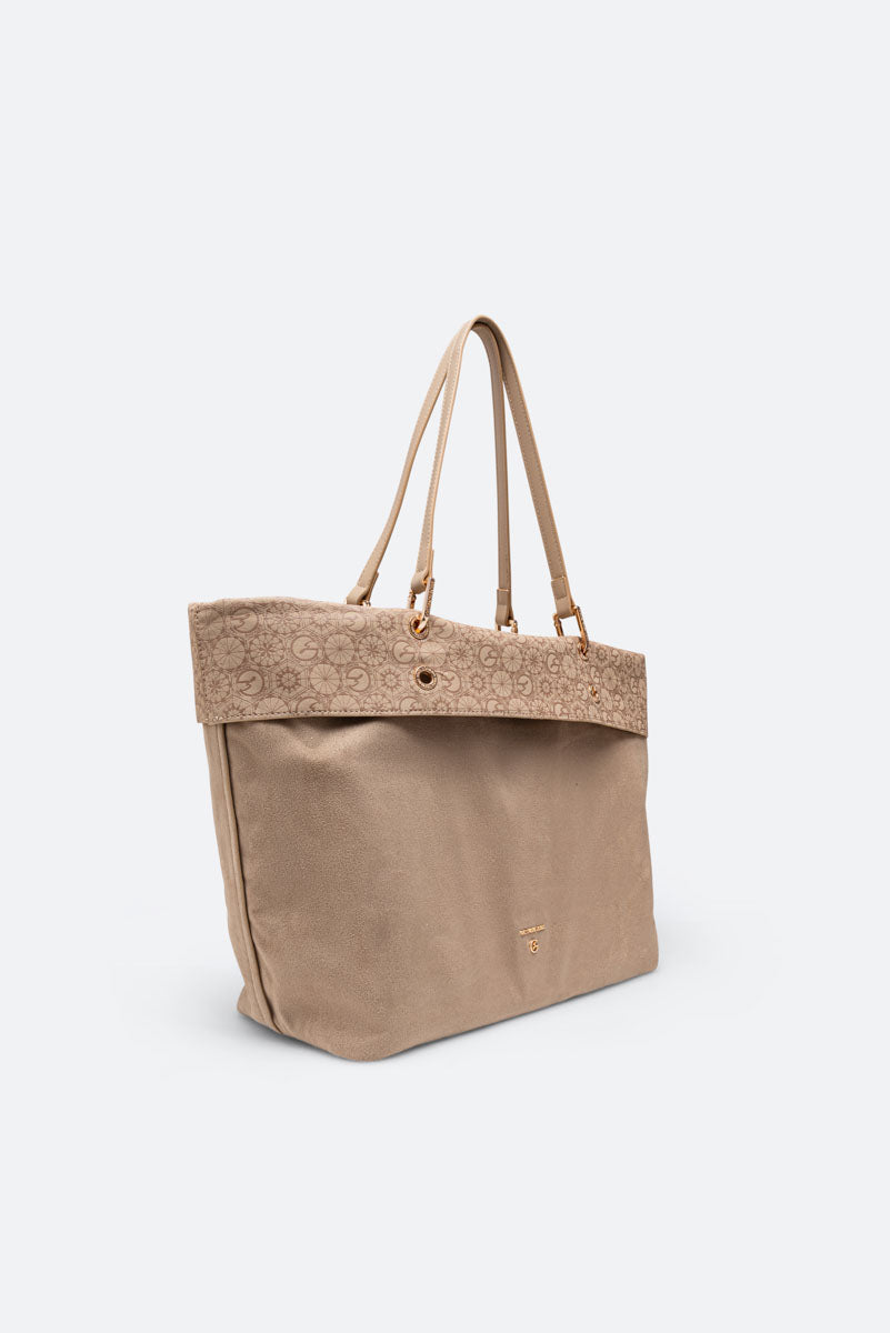 Teodosia Borsa A Spalla Beige