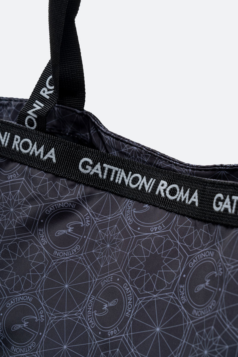 Teodosia EasyChic Black Foldable Shopper