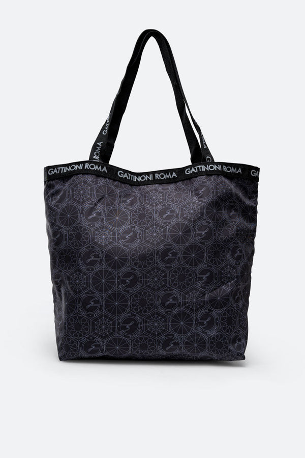 Teodosia EasyChic Black Foldable Shopper