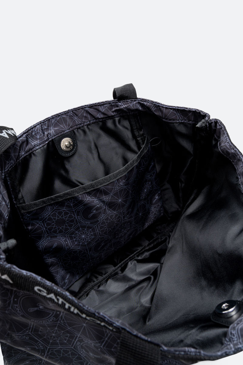 Teodosia EasyChic Black Foldable Shopper