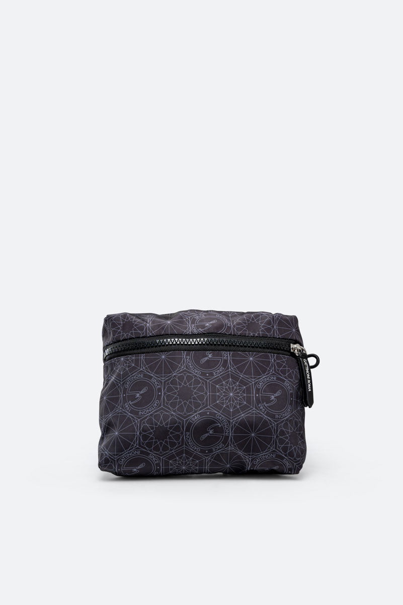 Teodosia Black Foldable Shopping Bag EasyChic