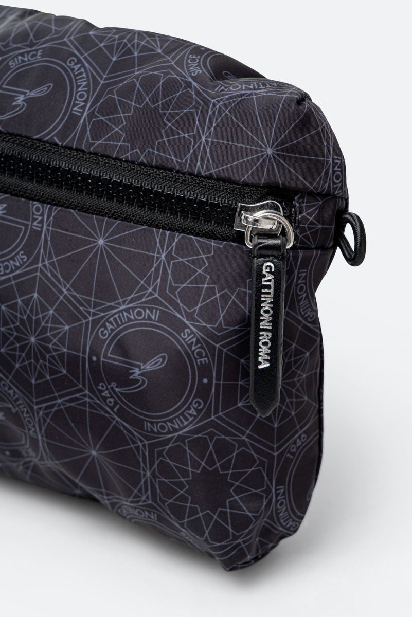 Teodosia Black Foldable Shopping Bag EasyChic