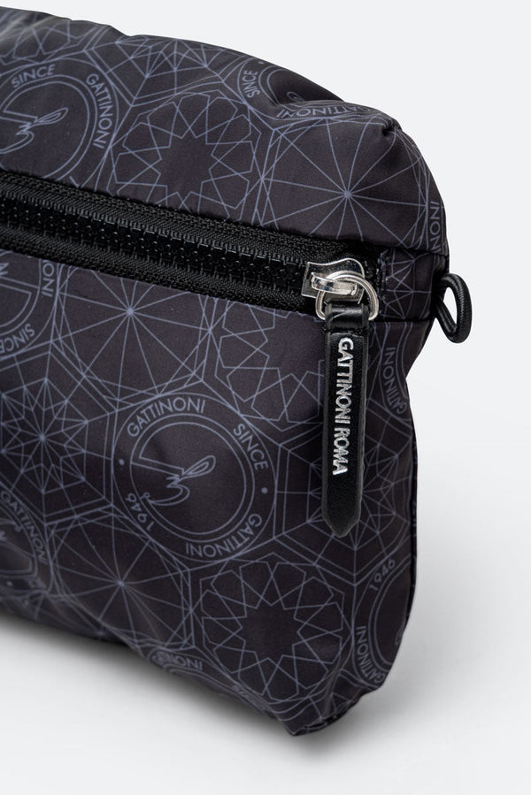 Teodosia Black Foldable Shopping Bag EasyChic
