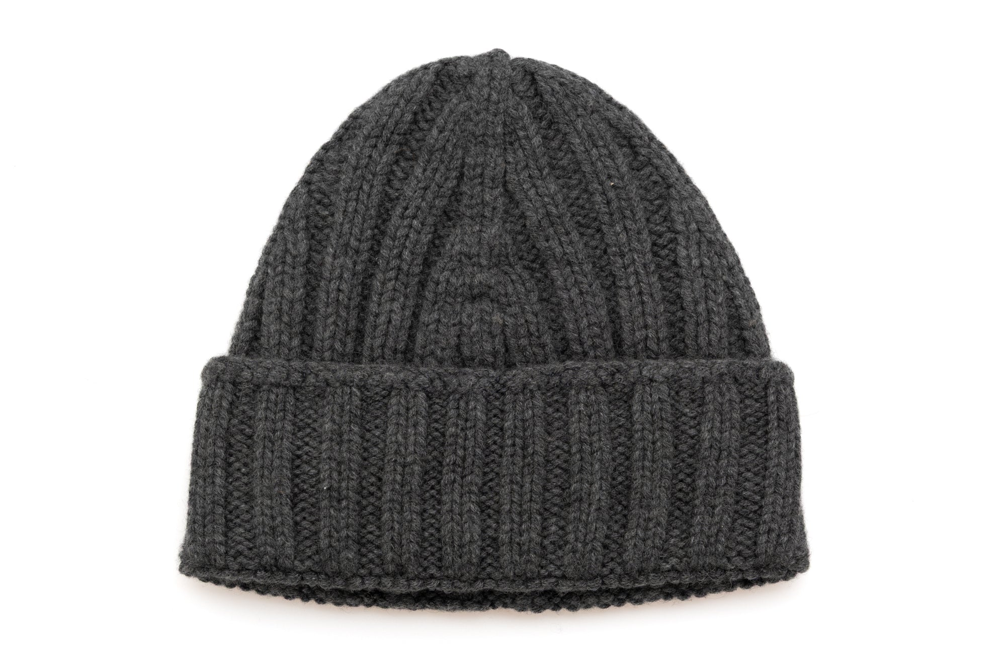 Gorro de cachemira gris
