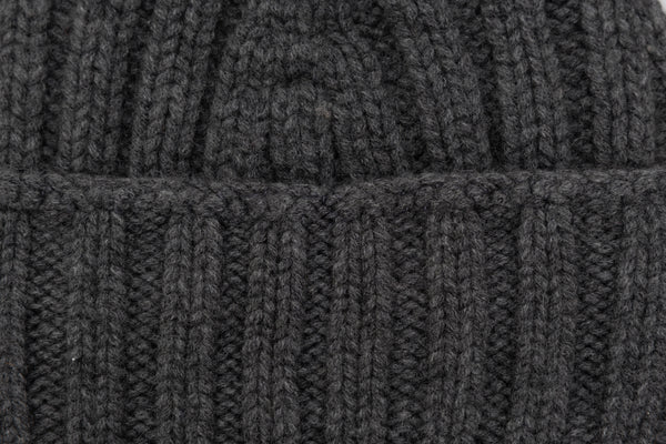 Gorro de cachemira gris