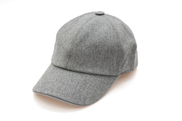 Gray baseball cap