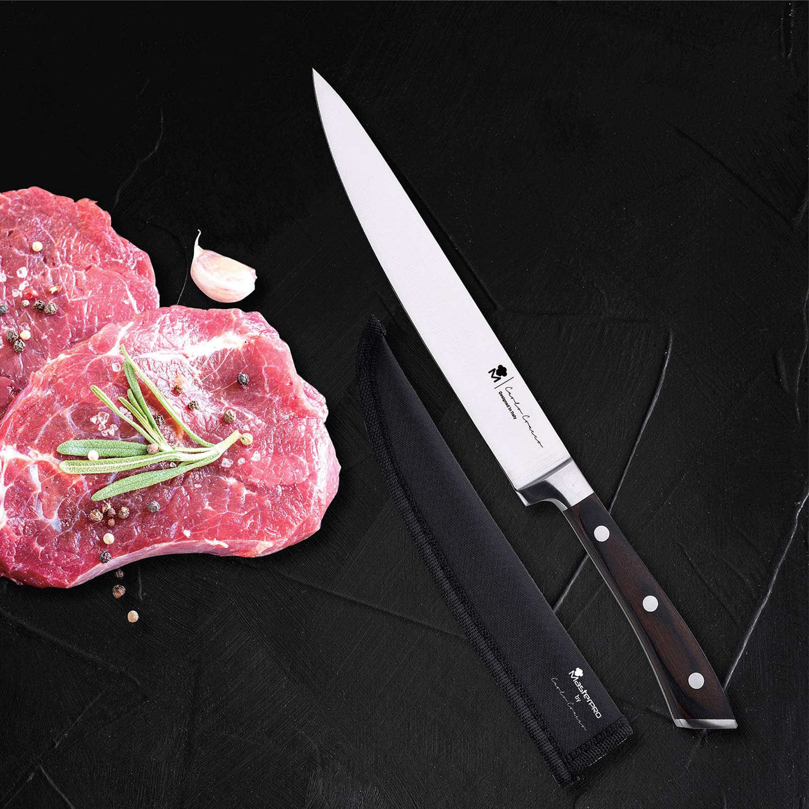 MASTERPRO - ROASTING KNIFE - CARLO CRACCO