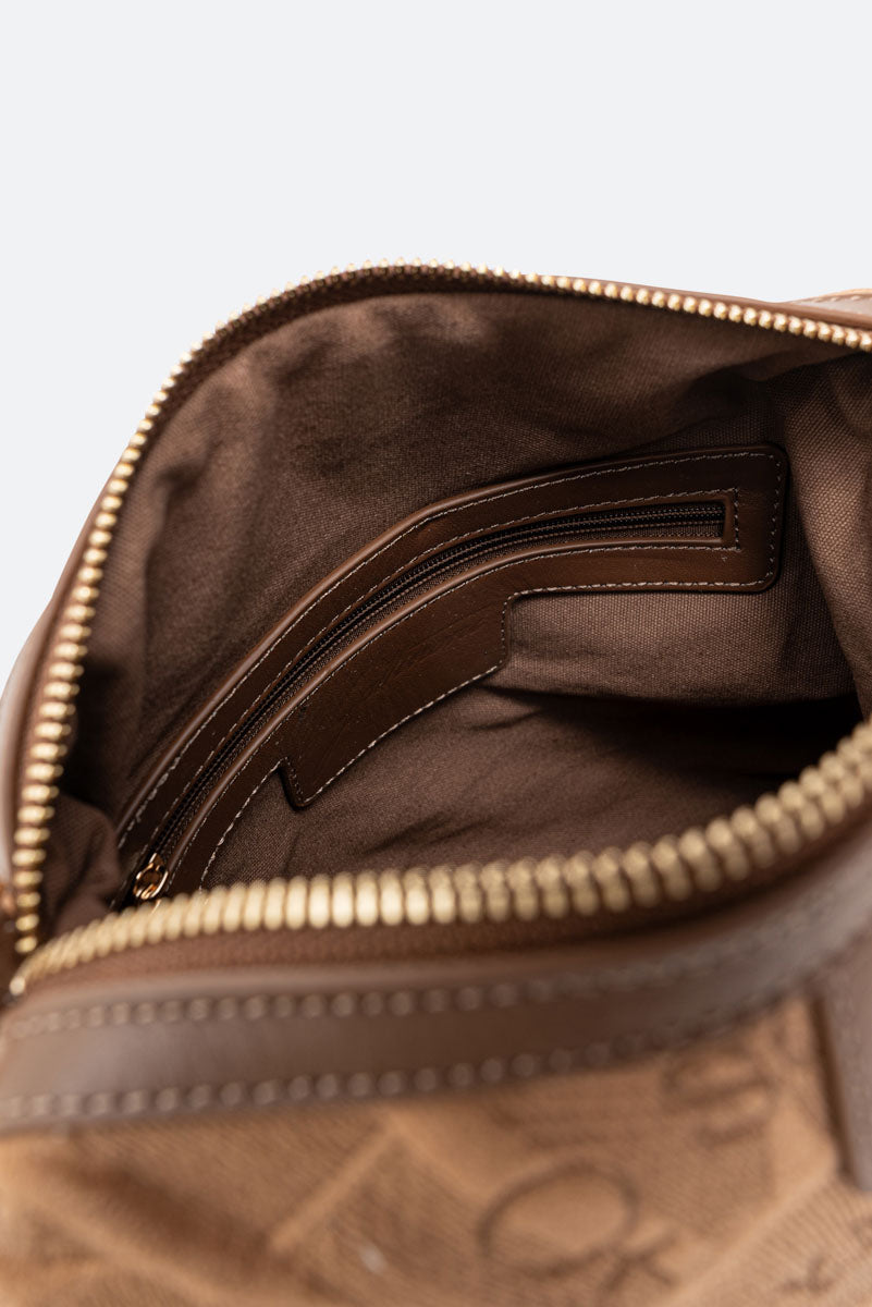 Bolso de hombro Sun Taupe