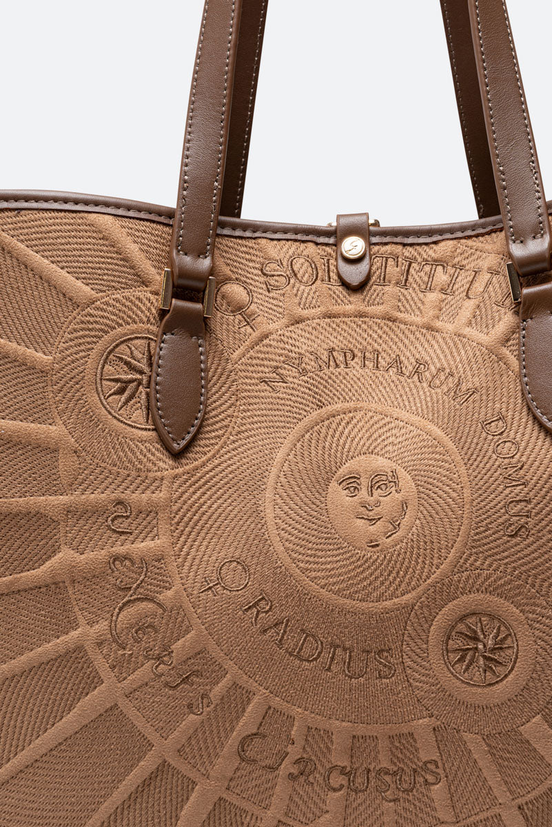 Bolso de hombro Sun Taupe