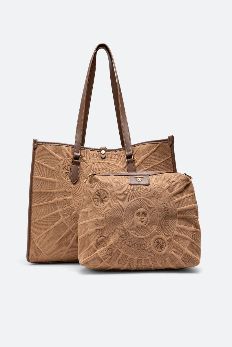 Bolso de hombro Sun Taupe