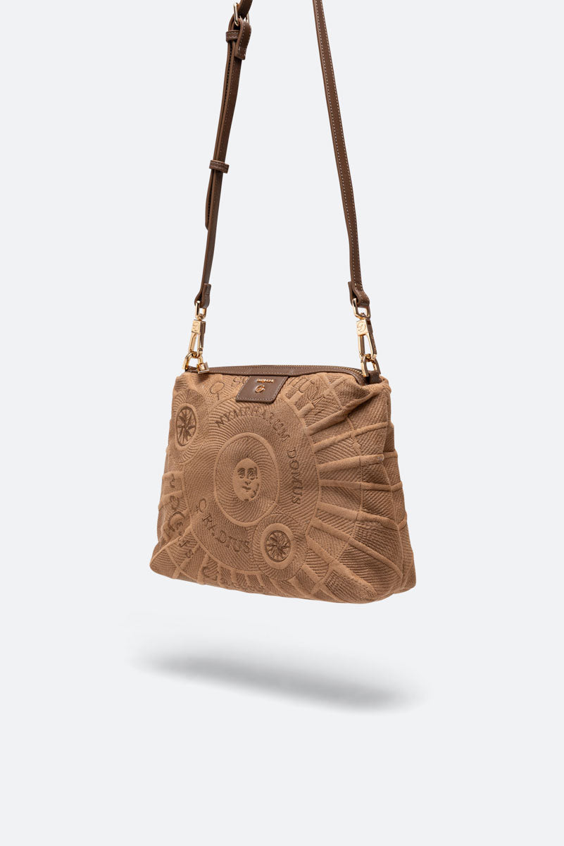 Bolso de hombro Sun Taupe