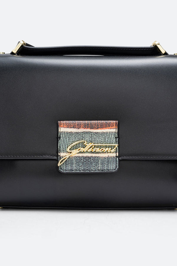 Shoulder bag with Planetarium Classic details