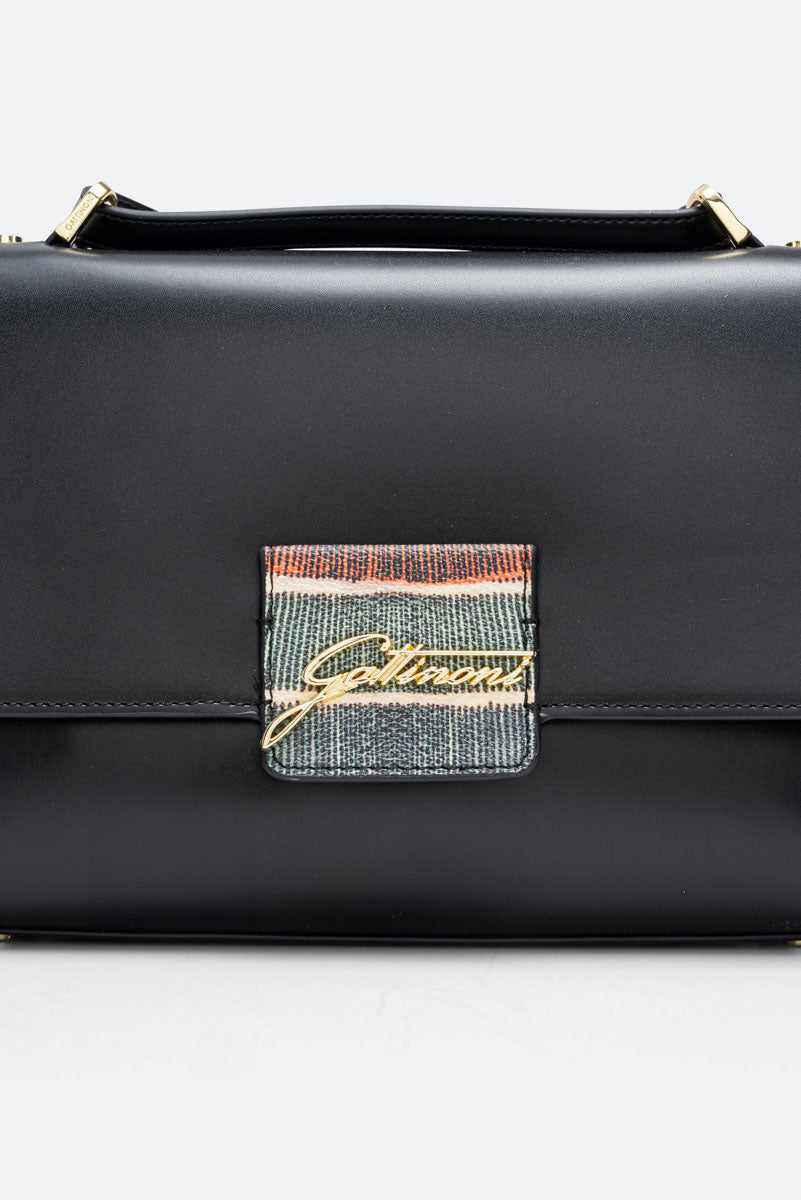 Shoulder bag with Planetarium Classic details