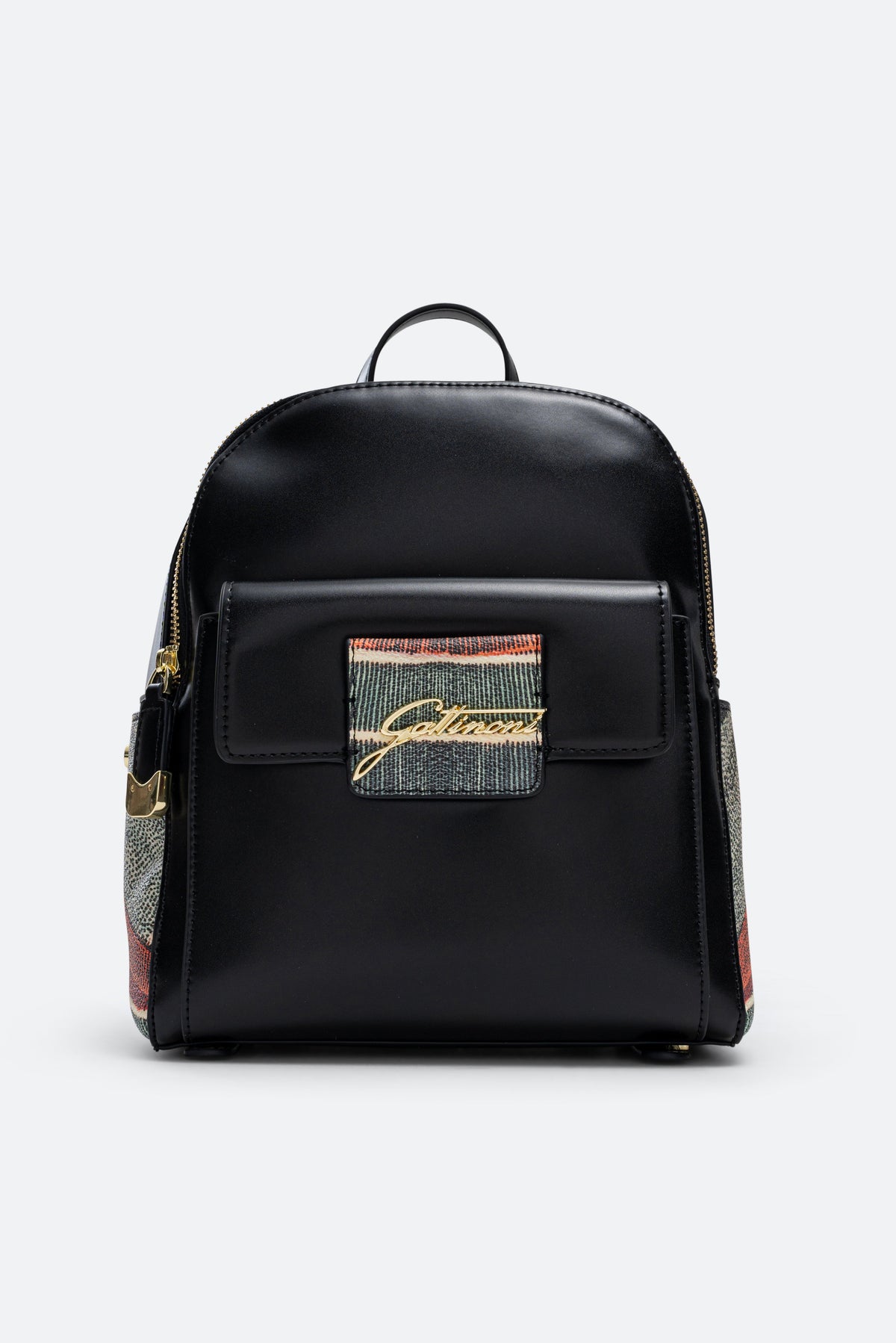 Brushed Buckle Backpack with Planetarium Classic Details