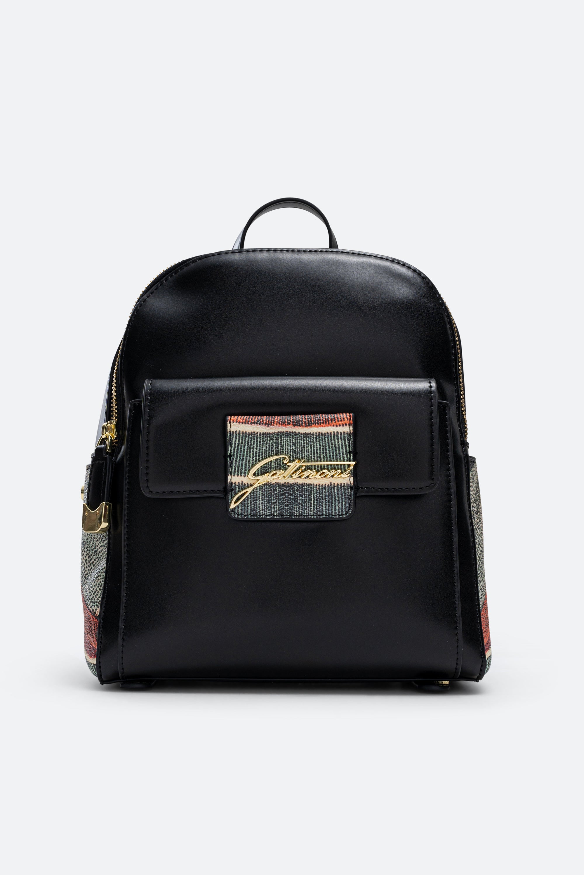 Brushed Buckle Backpack with Planetarium Classic Details