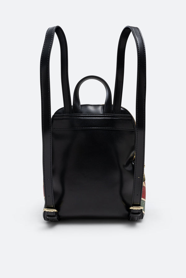 Geborstelde Gesp Rugzak met Planetarium Classic Details