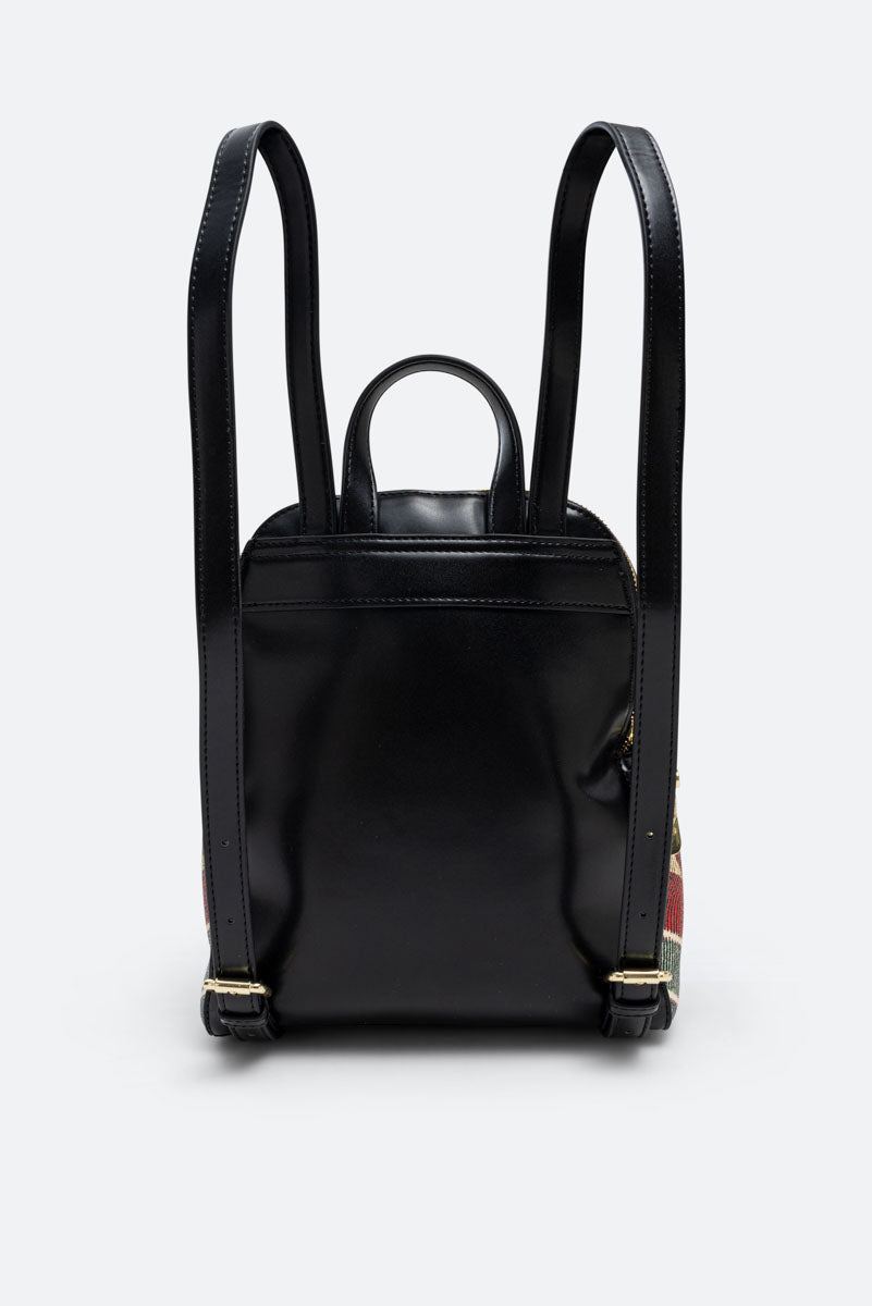 Geborstelde Gesp Rugzak met Planetarium Classic Details