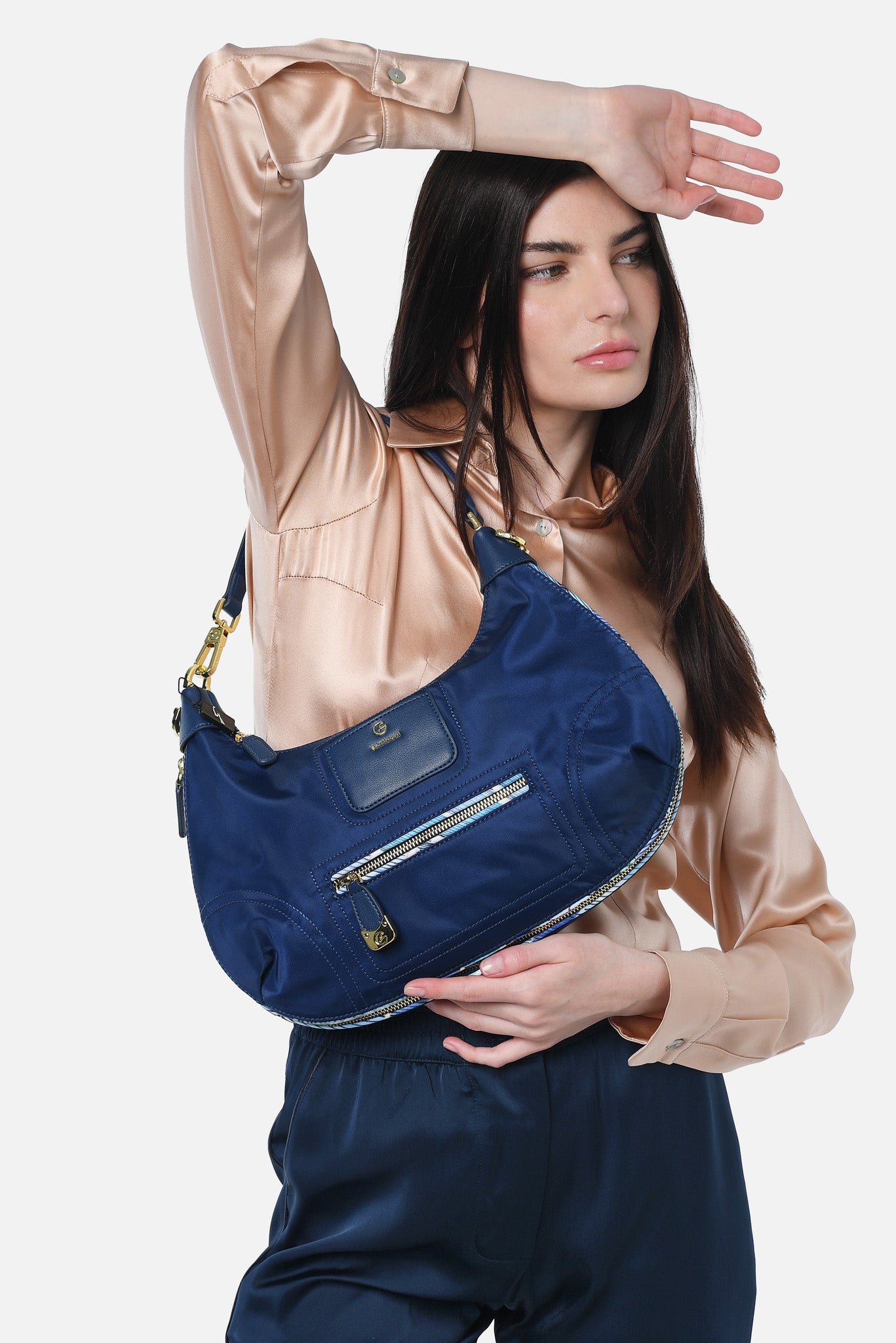 Bolso Hobo Colorsoul Navy