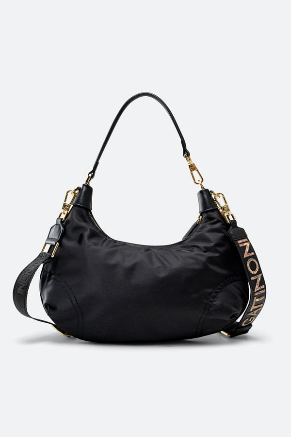 Colorsoul Hobo Bag in Black Nylon