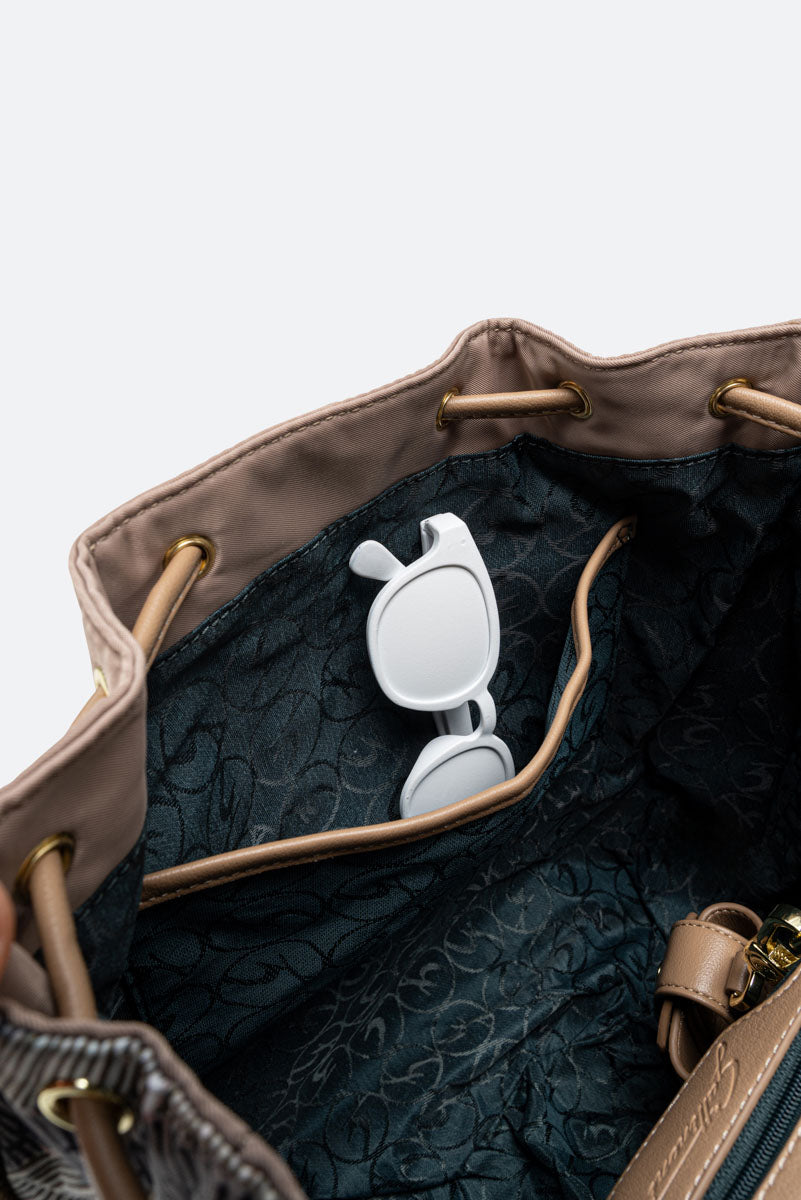 Colorsoul Beige Planetarium Classic Backpack