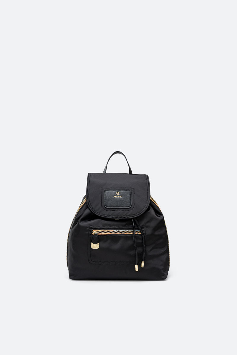 Black Technical Fabric Backpack Planetarium Classic